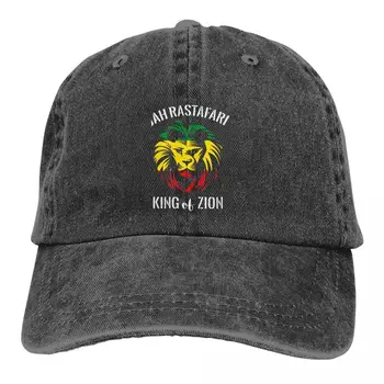 Выстиранная мужская бейсболка Jah Rastafari Of Judah Classic Trucker Snapback Caps папина шляпа Rasta Flag Lion Шляпы для гольфа