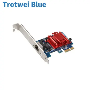 Гигабитная PCIE 1x сетевая карта rj45 для Настольных игр PCIE Card Fast Ethernet BCM5721 & 51 чип бездисковый порт RJ45 игровой адаптивный
