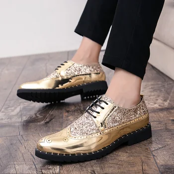 Дизайнерская брендовая мужская кожаная повседневная обувь, роскошные мужские банкетные модельные туфли, мужская высококачественная деловая обувь, мужская официальная обувь