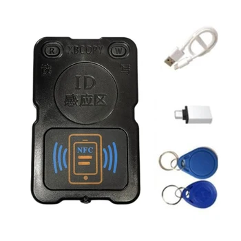 Дубликатор RFID-декодирования NFC-PM8 NFC cloner key Smart Chip Card Reader 13,56 МГц s50 Клон значка 125 кГц T5577 Устройство Записи меток токенов