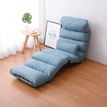 Европейский Синий Ленивый диван Современный минималистский Раскладывающийся диван-мешок для отдыха Угловой Одноместный диван Sillas Para Sala De Estar Комплект мебели