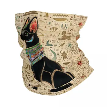 Египетская бандана Bastet Cat, гетры для лыжного кемпинга, мужской женский шарф-обертка, балаклава в стиле Древнего Египта, грелка