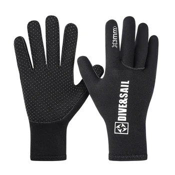 зимние перчатки для дайвинга в гидрокостюме толщиной 3 мм для мужчин и женщин, для подводного плавания, серфинга, каноэ, подводной охоты, подводных видов спорта