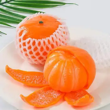 Имитирующий Оранжевый декомпрессионный шар, игрушки для снятия стресса, сжимающие Оранжевый, Водяные шарики, Сенсорная игрушка-антистресс для детей и взрослых
