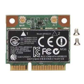 Карта Wi-Fi, материал печатной платы, сетевая карта Mini PCIe, 300 Мбит/с, высокоскоростная беспроводная связь Bluetooth 4.0 для CQ43 CQ58
