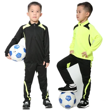 Комплекты детских футболок 2020 для мальчиков, футбольные тренировочные куртки с длинными рукавами для мальчиков, детские футбольные рубашки + шорты, костюмы для бега
