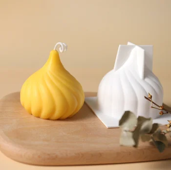 Креативная 3D Форма для свечи с Луковой головкой, Ароматерапевтическая Свеча, Силиконовая форма для торта с муссом 