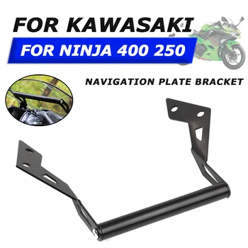 Кронштейн для поддержки мотоцикла с GPS-навигацией, держатель для мобильного телефона, крепление для KAWASAKI Ninja 400 Ninja 250 Ninja400