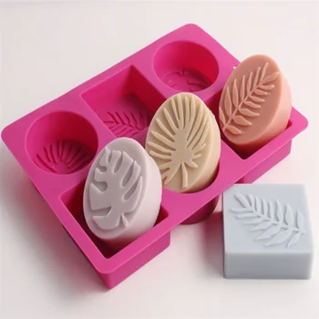 Круглая и квадратная силиконовая форма для мыла Используется для изготовления мыльного столика Силиконовая форма для 3d-форм для мыла Набор для изготовления бомбочек для ванны