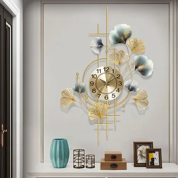 Легкие роскошные настенные часы для гостиной Модные часы для дома Диван Для кабинета Настенные украшения Часы Карманные часы Креативное украшение часов
