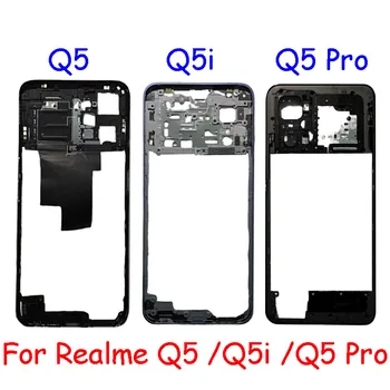 Лучшее Качество 10ШТ Для Oppo Realme Oppo Realme Q5 Q5i Q5 Pro Средняя Рамка Корпус Безель Запчасти Для Ремонта