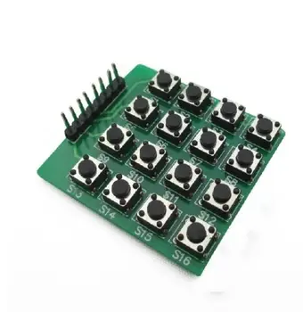 матричная клавиатура 4x4 4*4 Клавиатурный модуль с 16 боттонными микроконтроллерами для arduino atmel S1/2