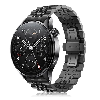 Металлический ремешок 22 мм для смарт-часов Xiaomi Watch S1 Pro Active S2, ремешок из нержавеющей стали для Mi Watch Color, 2 спортивных браслета