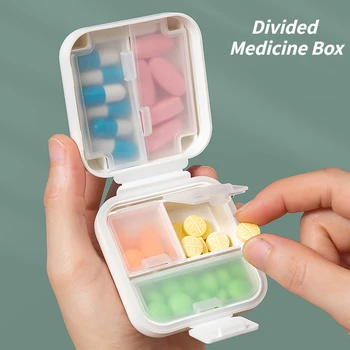 Мини-аптечка Портативная Многосеточная Маленькая аптечка Двухслойная герметичная аптечка для путешествий на открытом воздухе Домашняя коробка для хранения