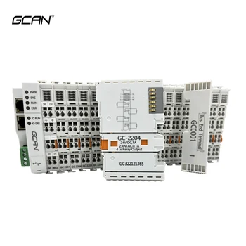 Модуль ПЛК Аналоговый вход RS232/RS485/Ethernet/CAN Связь с интерфейсом CAN/Ethernet/RS232/RS485