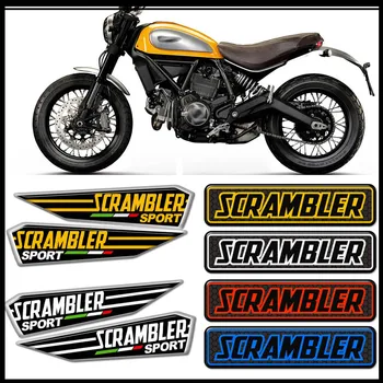Мотоцикл для DUCATI Scrambler 800 1100 Аксессуары накладки на бак, наклейка, эмблема, значок, логотип, защитный обтекатель 2015-2020