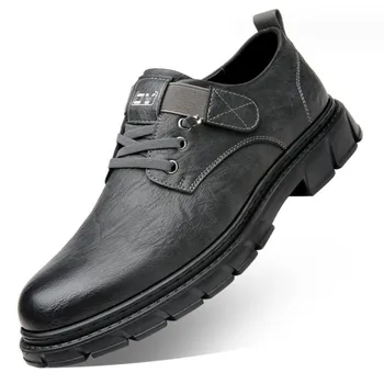 Мужская Повседневная обувь из натуральной кожи Элитного бренда, Мягкие Мужские кроссовки, Дышащие Мокасины, Мужская обувь для ходьбы и вождения, Zapatos Hombre