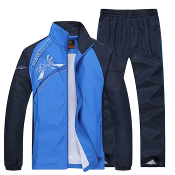 Мужская спортивная одежда, новый демисезонный спортивный костюм, высококачественные комплекты, куртка + брюки, спортивный костюм, мужская одежда с модным принтом, размер L-5XL
