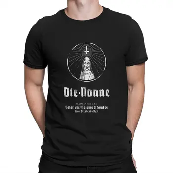 Мужская футболка Die Nonne The Nun Топы с круглым вырезом, тканевая футболка с юмором, подарки на день рождения высшего качества