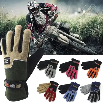 Мужские Женские зимние теплые перчатки, универсальные, ветрозащитные, водонепроницаемые, с тепловым сенсорным экраном, велосипедные амортизирующие перчатки 2021