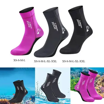 Мужские и женские неопреновые гидрокостюмы для дайвинга, ботинки для серфинга, носки для подводного плавания, теплые
