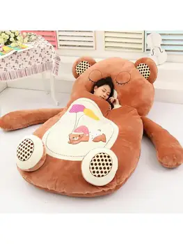 Мультяшное милое животное медведь детская кровать ленивый диван кукла-татами сиденье кровати спальный коврик съемный и моющийся