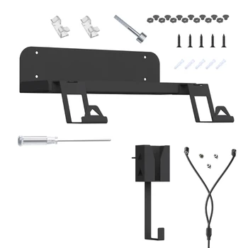 Настенный кронштейн forPS5, Многофункциональная игровая стойка для хостинга, кронштейн для хранения, Подставка для контроллера, Держатель для наушников