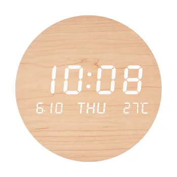 Настольные часы Nordic Digital с бесшумным механизмом, настольные часы, термометр, аксессуары для дома, украшения для гостиной, мужские украшения, искусство