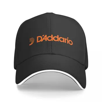 Новая бейсболка с оранжевым логотипом D'addario, роскошная брендовая забавная шляпа, мужская женская кепка
