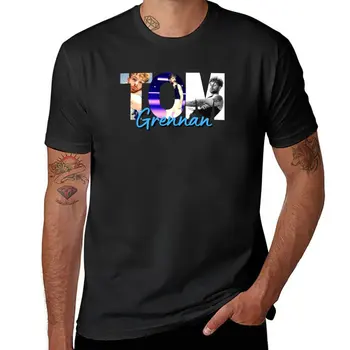 Новая классическая футболка Тома Греннана | ?Футболка с наклейками Тома Греннана, футболки, мужские забавные футболки, пустые футболки, мужские высокие футболки