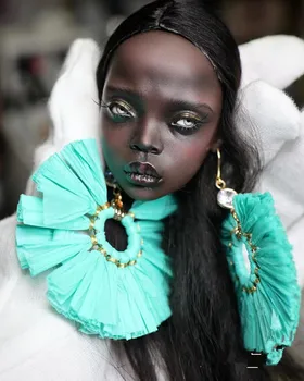 Новая кукла sd Bjd 1/4 39,5 см из смолы Tawny Pelosi, Россия, распродажа фабричного макияжа с черными пятнами на коже