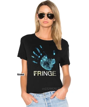 Новая мужская черная футболка с логотипом Fringe Tv Series, размер от S до 3Xl, футболка с цифровым принтом