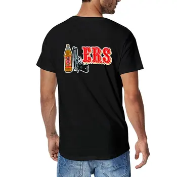 Новая футболка 40/9 ERS 40 унций 9 мм, футболка с коротким рукавом, спортивная рубашка, мужская футболка