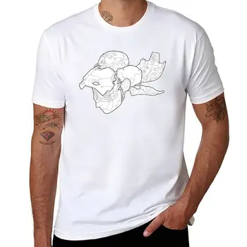 Новая футболка Motoko's Shell, летняя одежда, блузка, корейская мода, белые футболки для мальчиков, мужские футболки с графическим рисунком в стиле хип-хоп