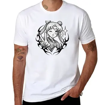 Новая футболка Sail0r Mo0n Neotribal, одежда kawaii, быстросохнущая футболка, спортивные рубашки, одежда аниме, облегающие футболки для мужчин