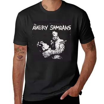 Новая футболка The Angry Samoans аниме милая одежда мужская тренировочная рубашка