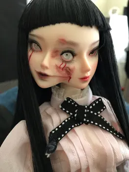 Новое поступление BJD 1/4 м Полный комплект с двойным лицом, сросшаяся кукла из аниме Ужасов, Профессиональный макияж из смолы премиум-класса Human Spirit на заказ