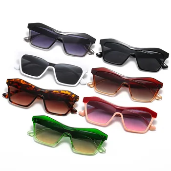 Новые пластиковые Солнцезащитные очки в градиентной оправе с кошачьим глазом Bramd, изготовленные дизайнером по индивидуальному заказу, Модные солнцезащитные очки UV400 в стиле ретро