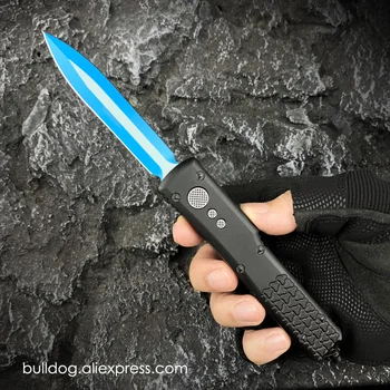Ножи серии UT Signature JK Jedi Knight Blue Standard Micro Ultra OTF Tech Knife EDC Карманные ножи для самообороны M12 Топовой версии