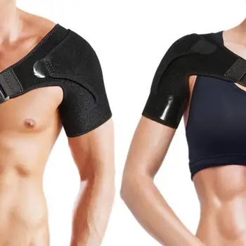 Обезболивающий плечевой бандаж, регулируемый компрессионный плечевой бандаж для облегчения боли, вращающая манжета, поддержка Мягкая Высокая для профессионалов