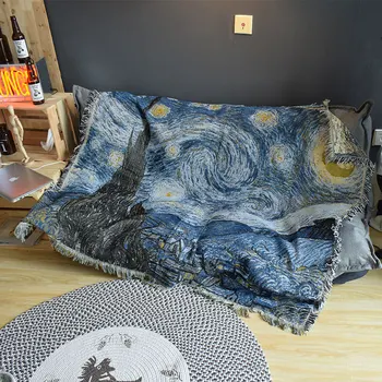 Одеяло для дивана с принтом 