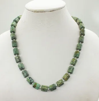Ожерелье из натурального бразильского полудрагоценного камня 10 мм. Классическое свадебное ожерелье для новобрачных, ювелирные изделия 19 дюймов