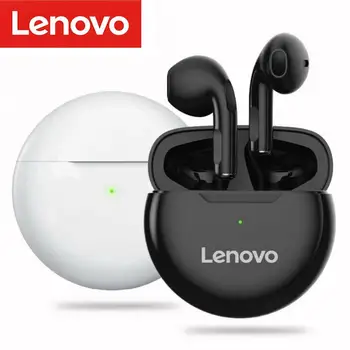 Оригинальные Беспроводные Наушники Lenovo Air Pro 6 TWS Fone Bluetooth Наушники С Микрофоном LivePodsНаушникиВкладыши Спортивная Гарнитура