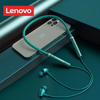 Оригинальный Lenovo HE05X Ⅱ Bluetooth Наушники Наушники Водонепроницаемые Затычки Для ушей HIFI Звук Магнитный Шейный Платок Гарнитура Спортивные Наушники