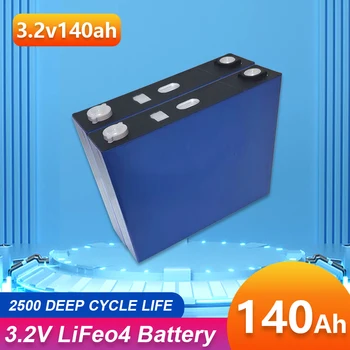 Перезаряжаемый аккумулятор LiFePO4 140Ah Перезаряжаемый аккумулятор Lifepo4 3,2 В литий-ионный аккумулятор для хранения энергии