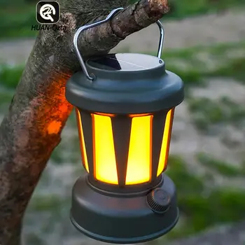 Перезаряжаемый кемпинговый фонарь с плавным затемнением LED Портативный Водонепроницаемый для пеших прогулок рыбалки аварийного освещения дома на открытом воздухе