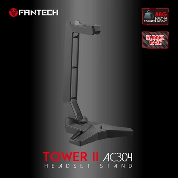 Подставка для гарнитуры FANTECH TOWER II AC304 267 x 159 мм, держатель для наушников, внутренний вес и прочная нескользящая подставка для гарнитуры