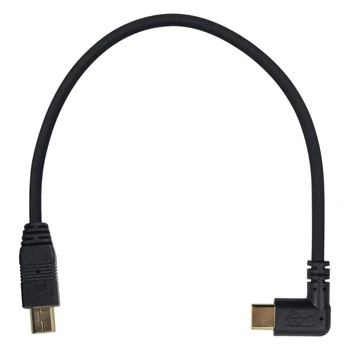 Практичный конвертер Mini USB в Type C OTG кабель для камер и телефонов AXFY