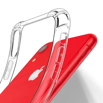 Прозрачный чехол для iPhone XR Crystal Soft TPU, прозрачный противоударный чехол для телефона iPhone XS Max, iPhone XS Apple X