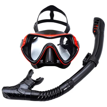 Профессиональная маска для подводного плавания, костюм для подводного плавания, силиконовая юбка для взрослых, противотуманные очки, оборудование для бассейна